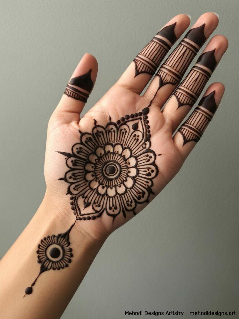 Modern mandala arrangements 1