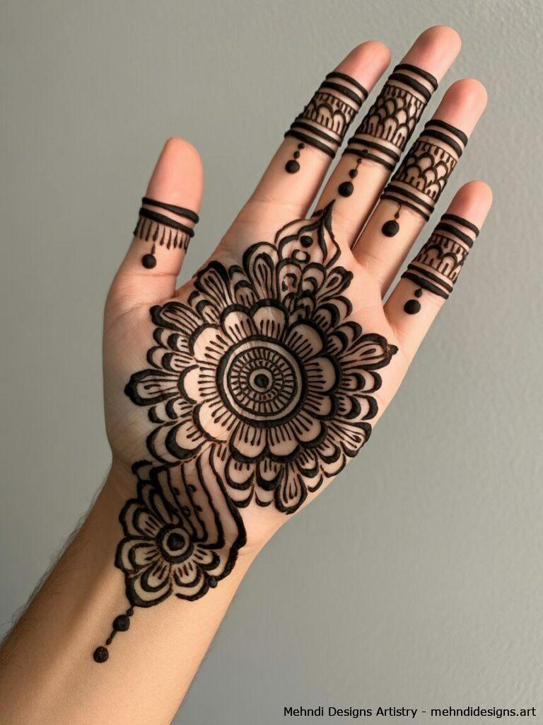 Modern mandala arrangements 2