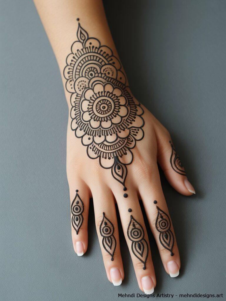 Modern mandalas 4
