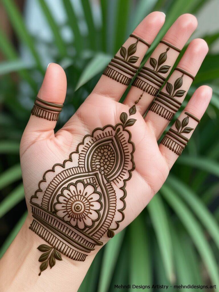 Moroccan palm motifs 2
