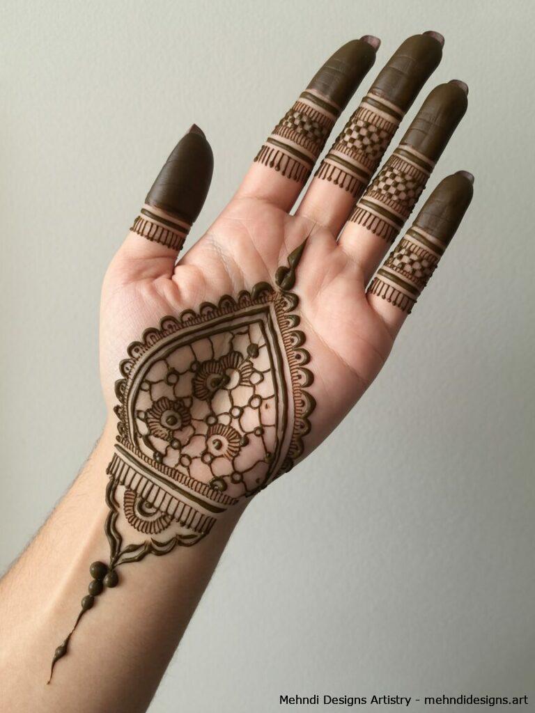 Moroccan palm motifs 4