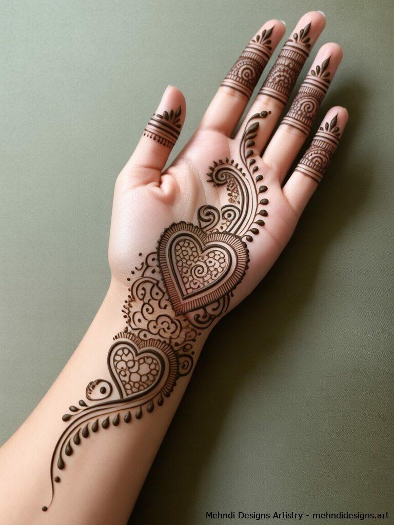 Paisley and heart fusion 3