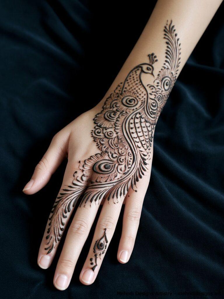 Peacock Motifs 3 2