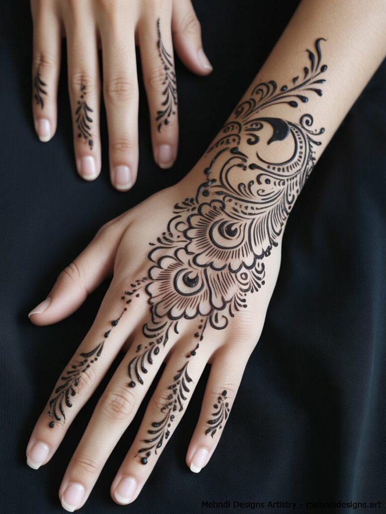 Peacock Motifs 4 2