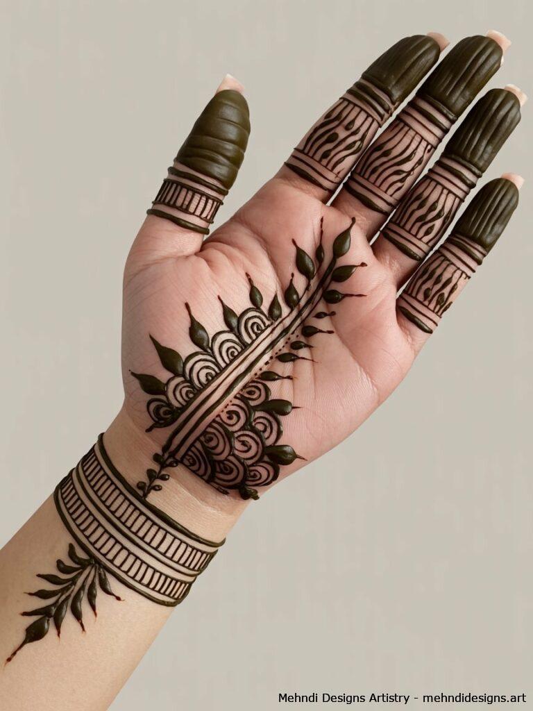 Rajasthani and Marwari mehndi styles 1