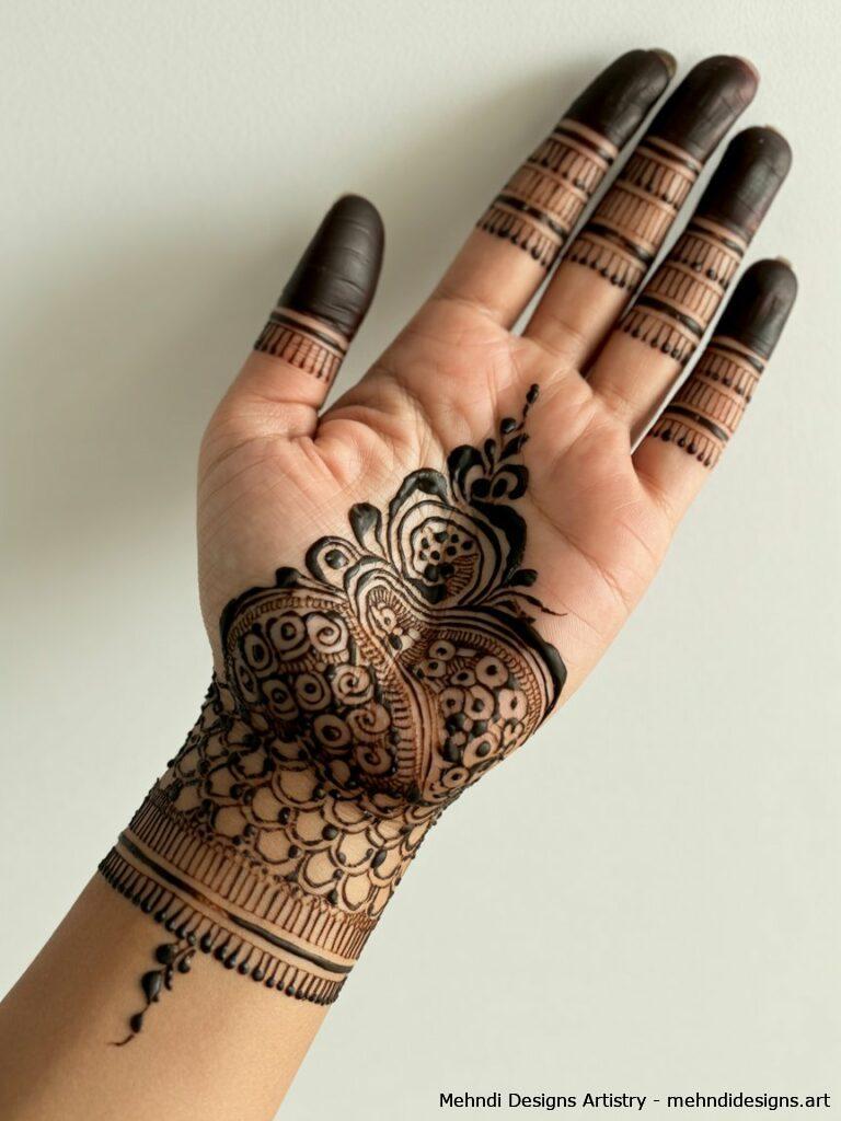 Rajasthani and Marwari mehndi styles 3