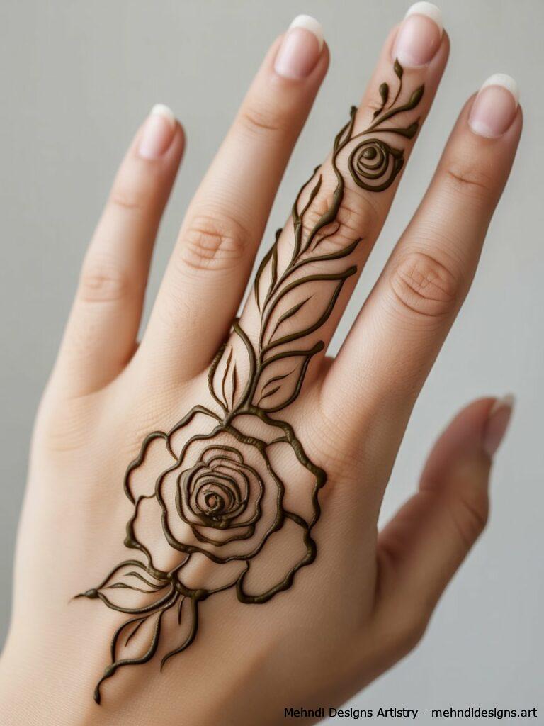 Rose and paisley blend 3