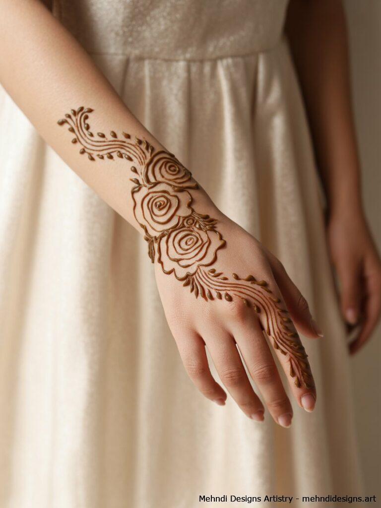 Rose filled bracelet style 2