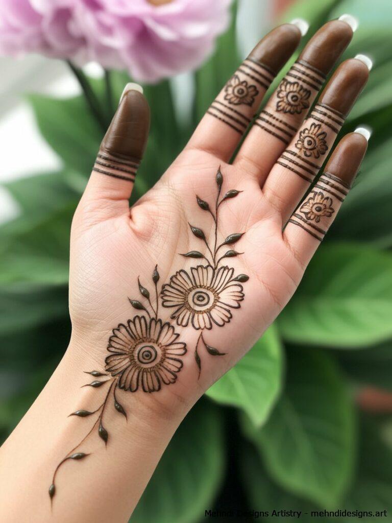 Simple Floral Designs 9