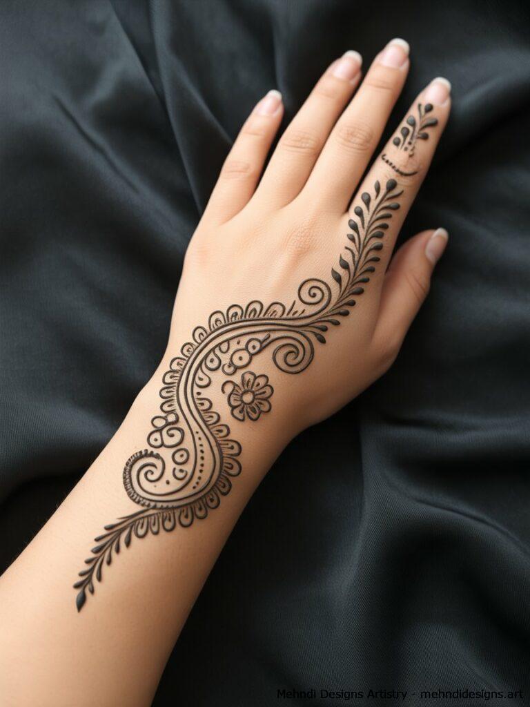 Simple Paisley Designs 4