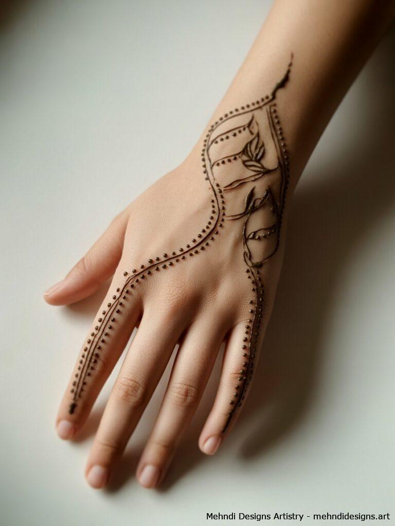 Simple dotted designs 1