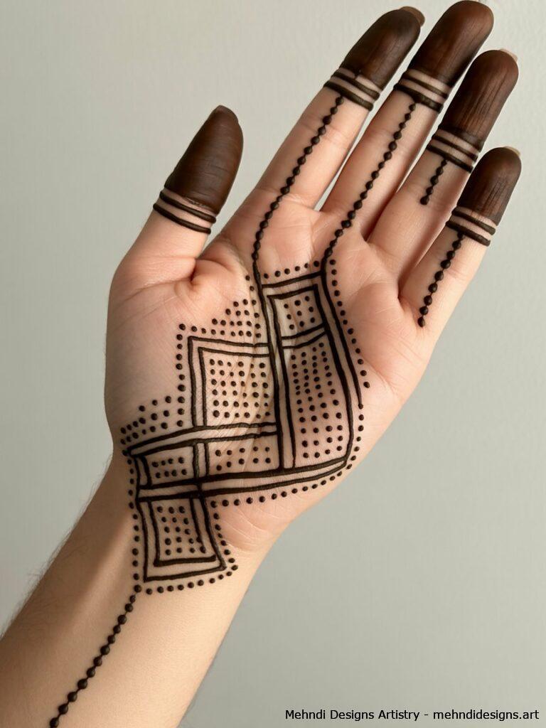Simple dotted designs 4