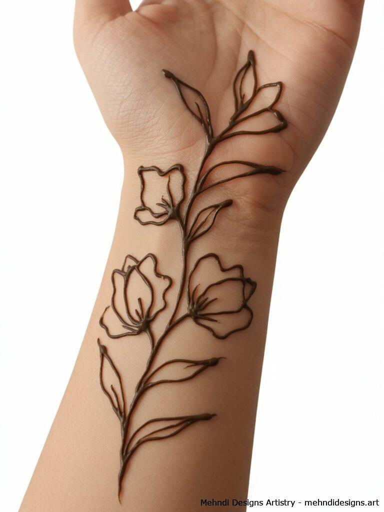 Simple floral motifs 1