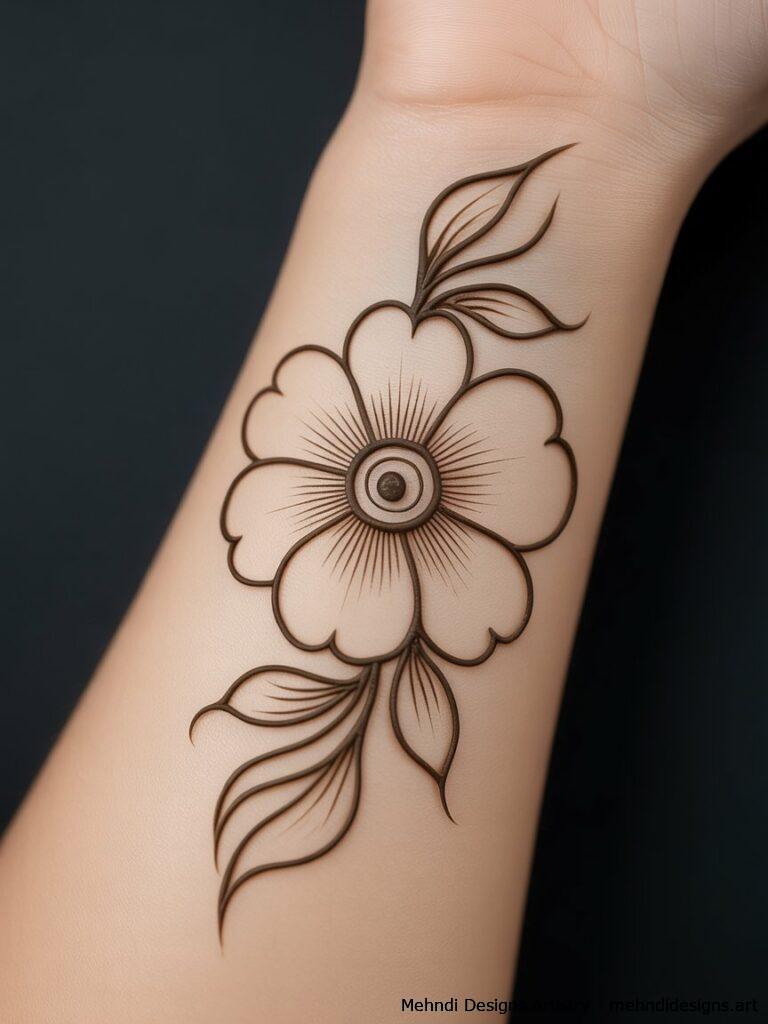 Single Large Flower 1