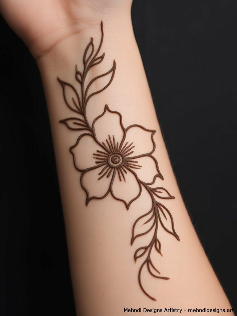 Single Large Flower 3