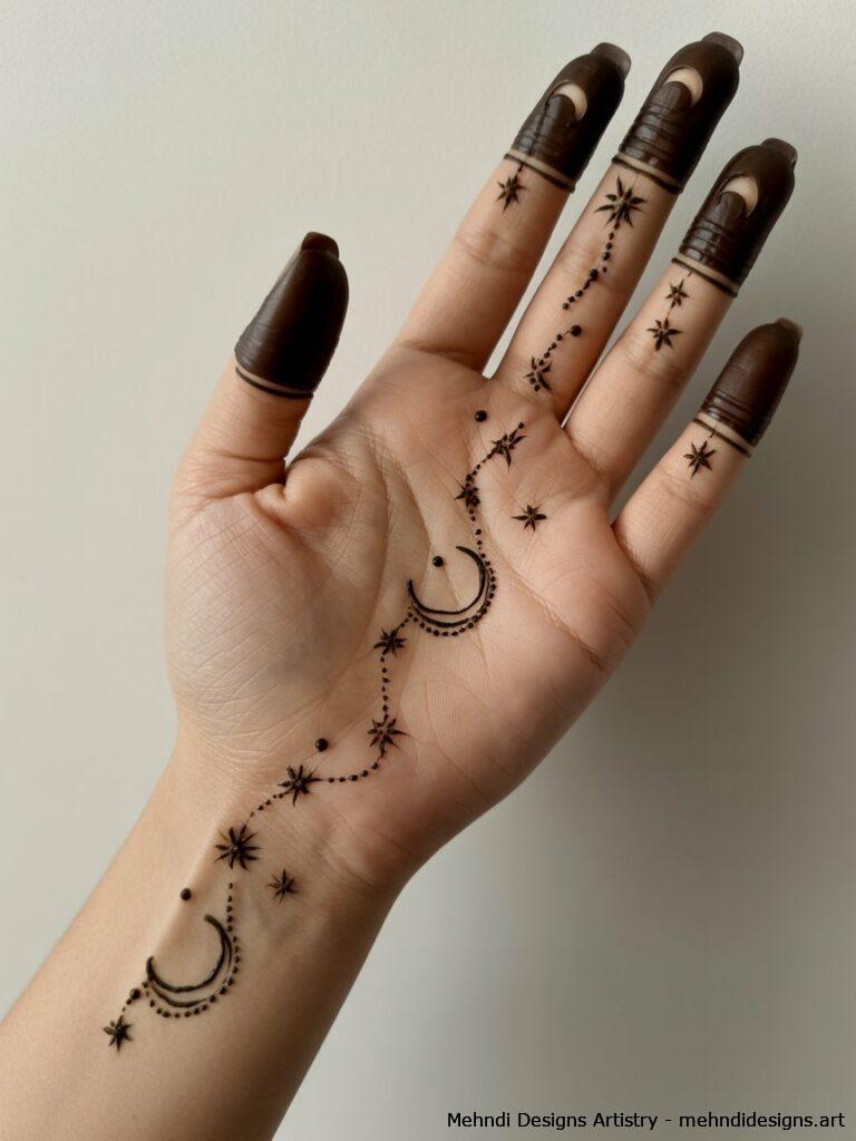 Star and moon motifs 2