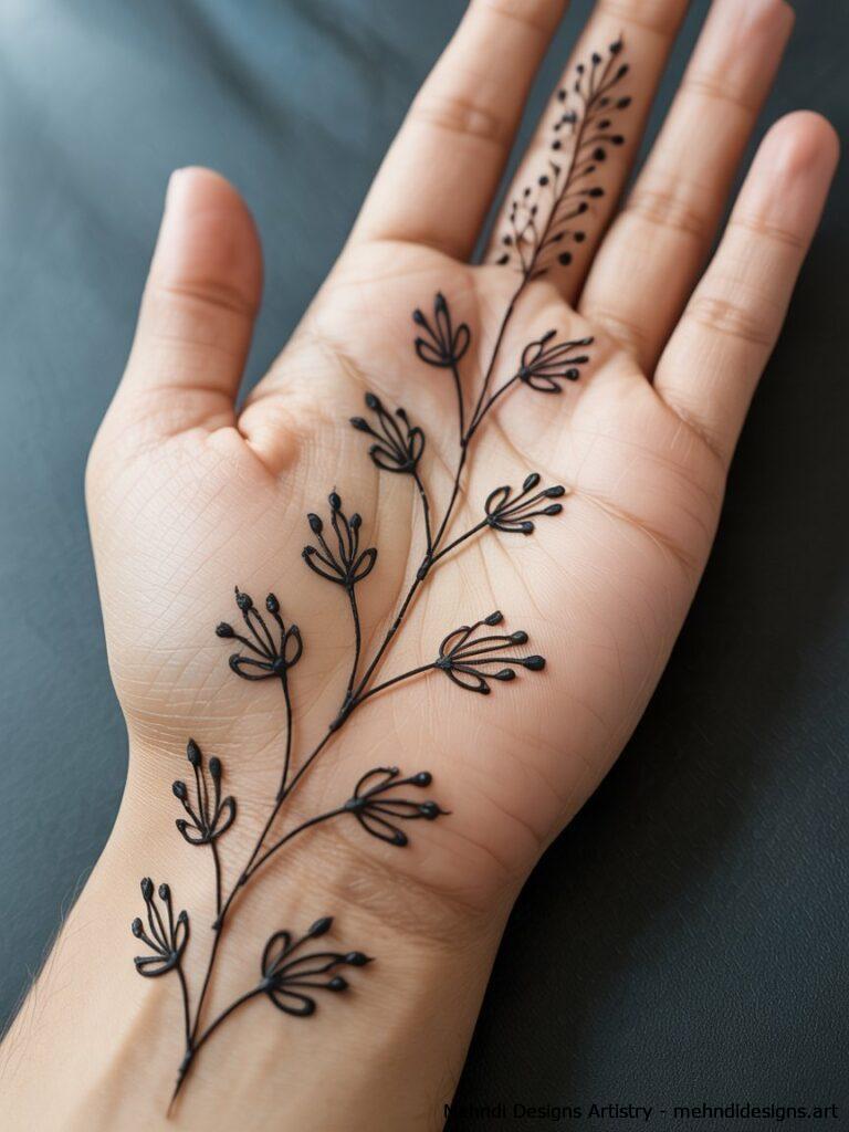 Tiny floral buds 3
