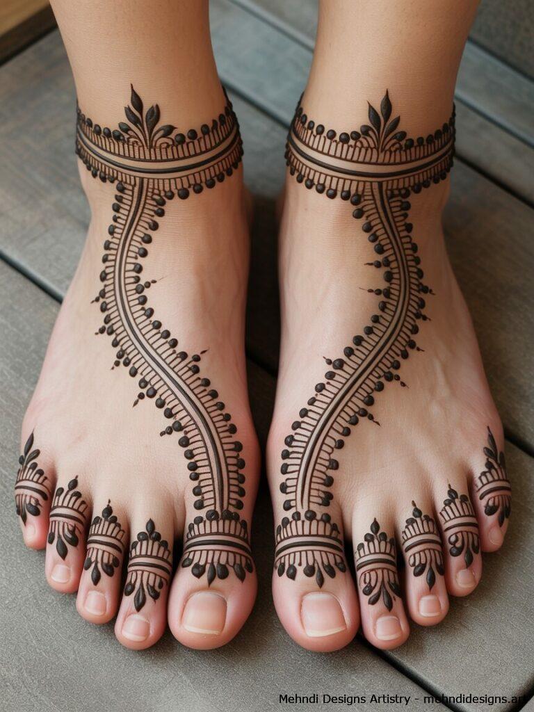 Toe ring and anklet illusions 2