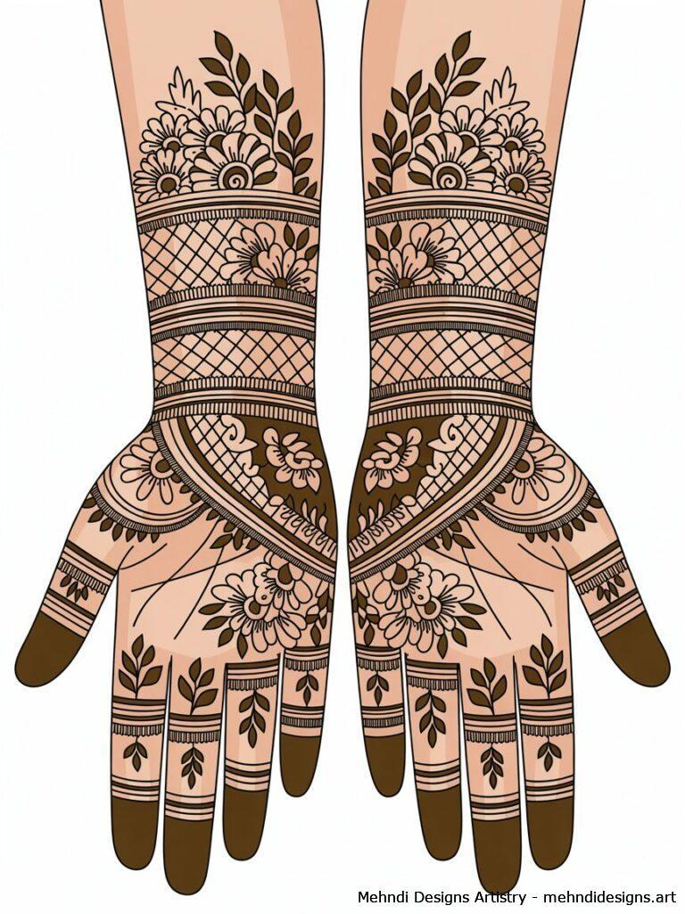 Traditional bridal motifs 1