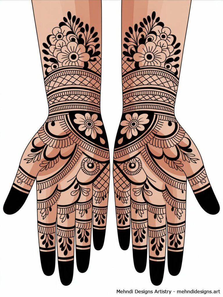 Traditional bridal motifs 2