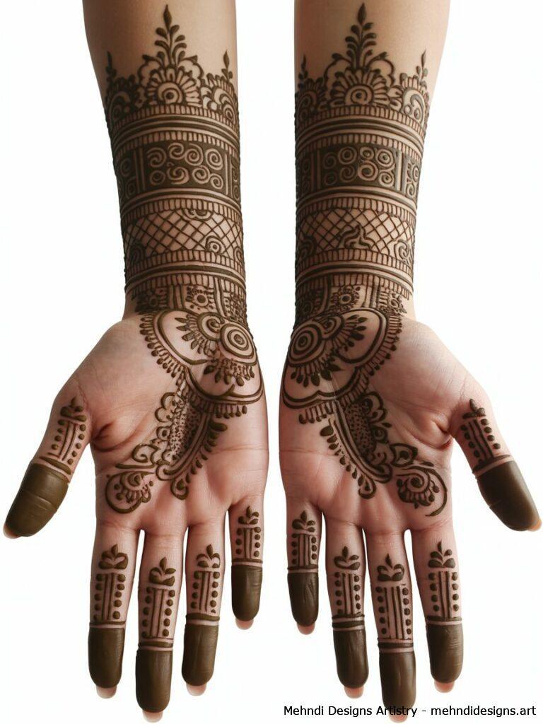 Traditional bridal motifs 3