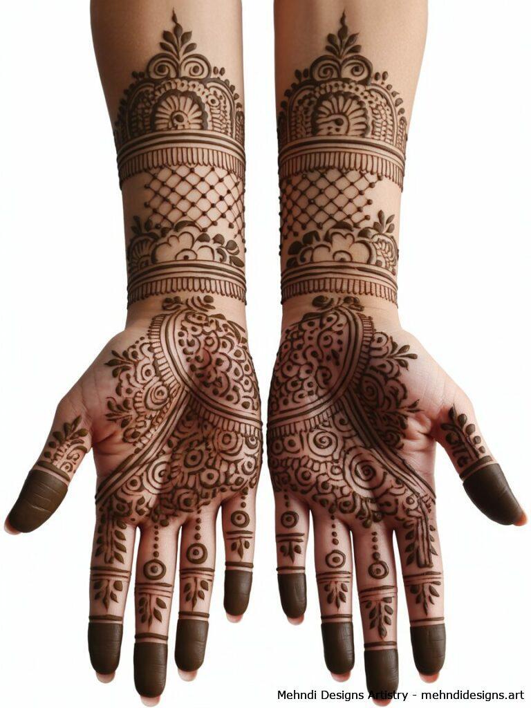 Traditional bridal motifs 4