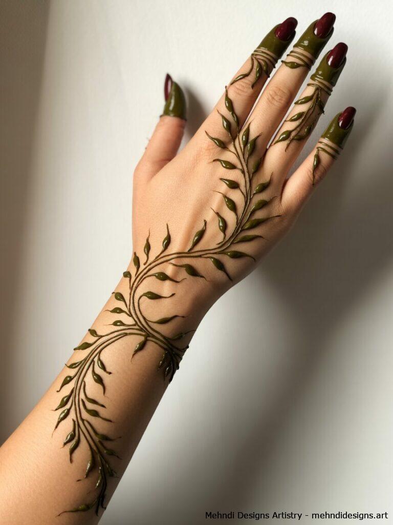 Vine and Leaf Patterns 1