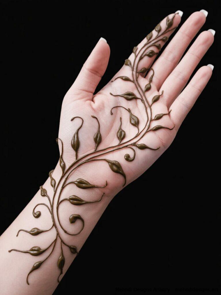 Vine and Leaf Patterns 4