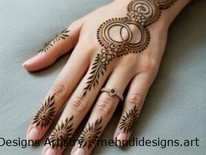 engagement mehndi designs