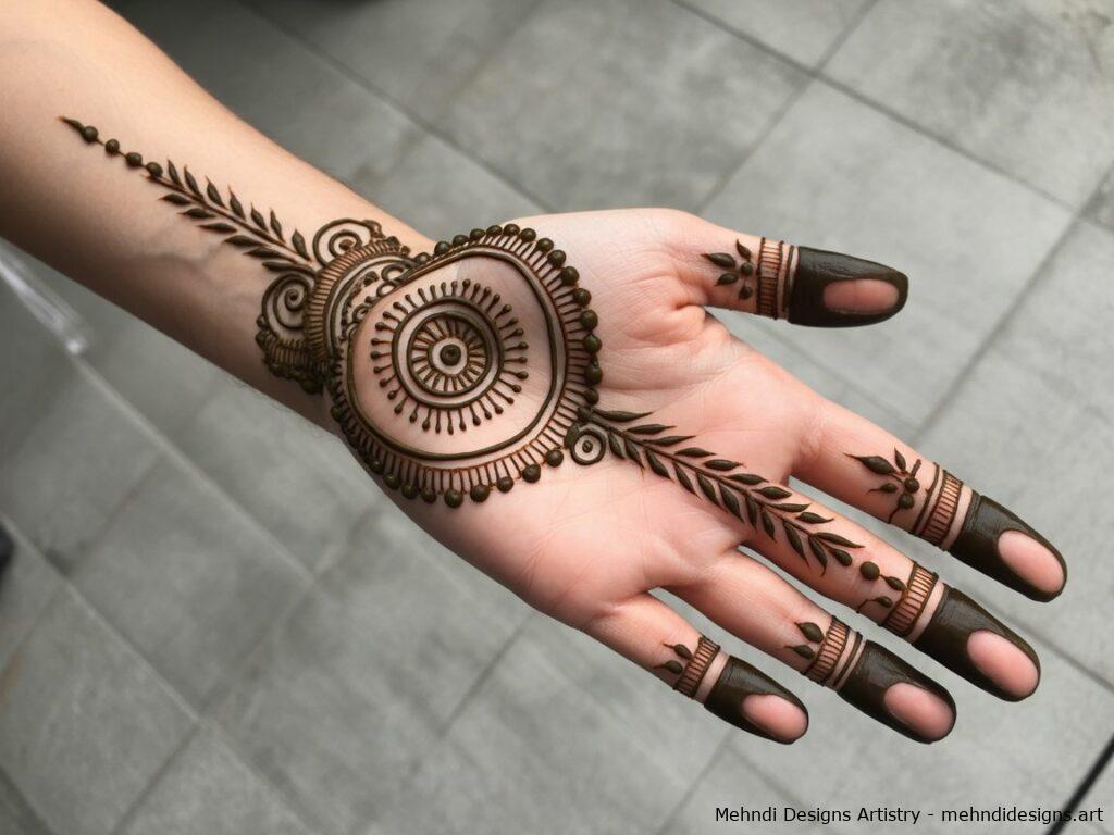 mandala mehndi design