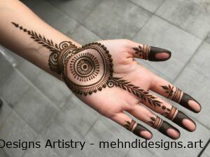mandala mehndi design