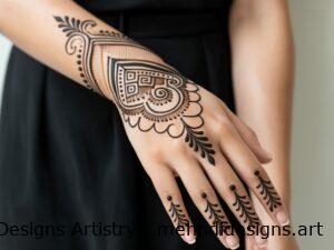 stylish mehndi design