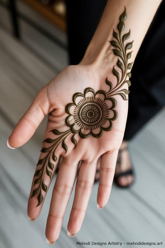 Bel Vine with Mandala 4