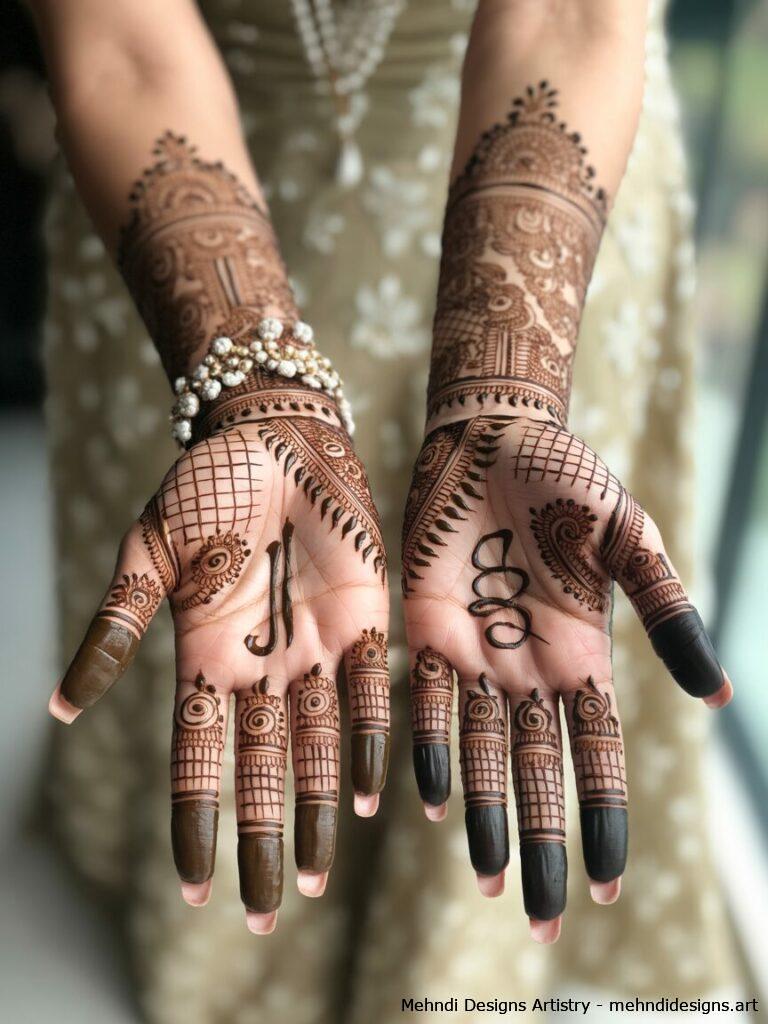 Bridal mehndi showcase 1