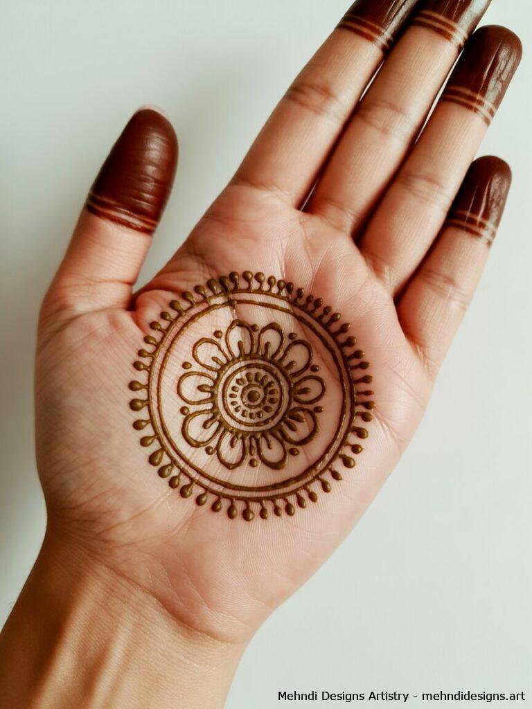 Circular Mandala Pakistani Design 4