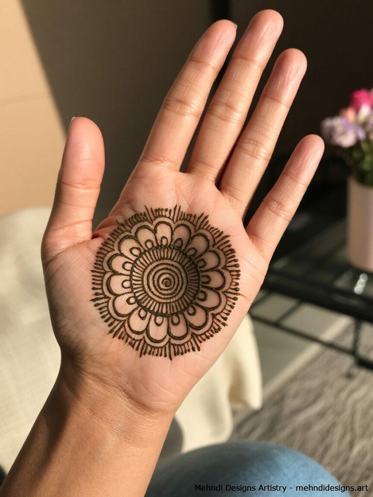 Classic Round Mandala Design 1