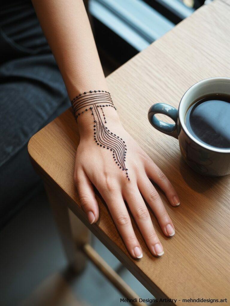 Contemporary Henna Art 1