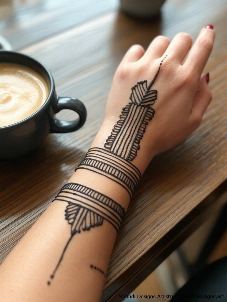 Contemporary Henna Art 2