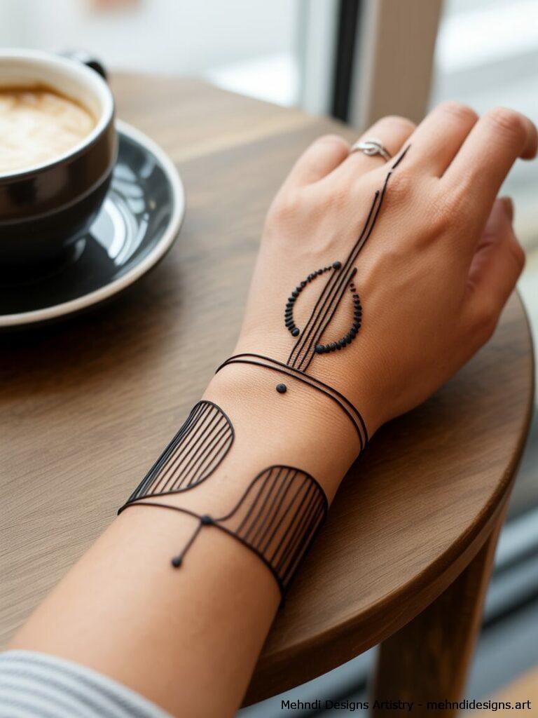 Contemporary Henna Art 3