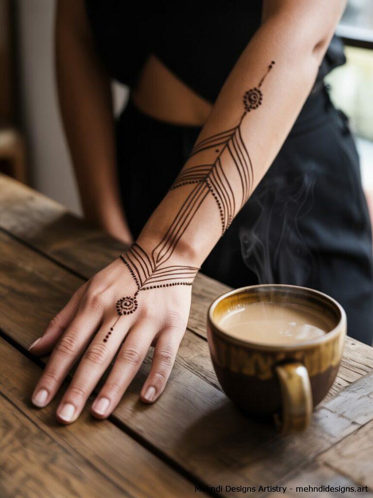Contemporary Henna Art 4