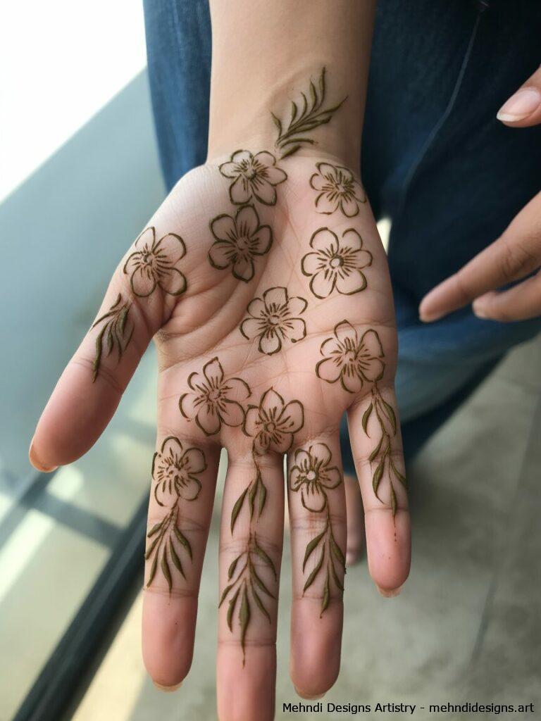 Delicate floral coverage 2