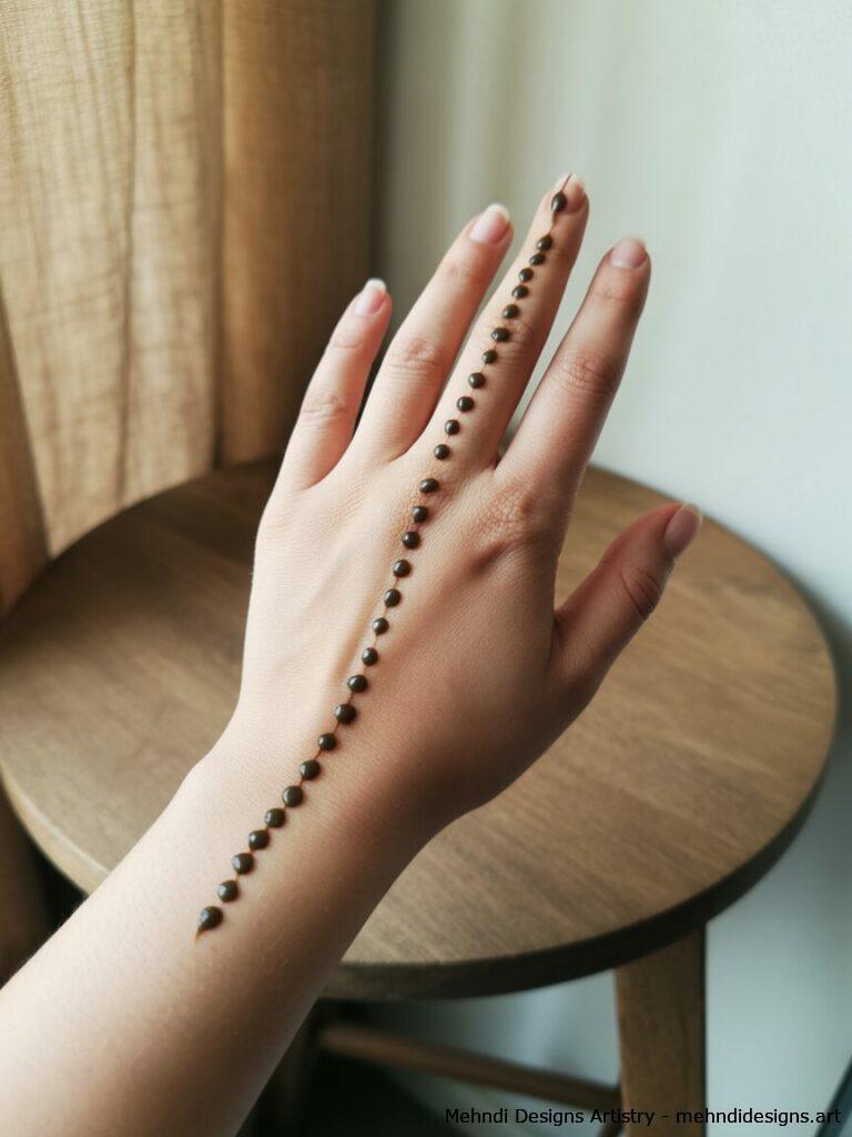 Dot and line minimalism 3