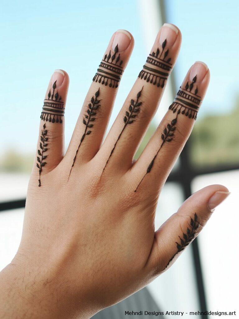 Elegant finger highlights 3