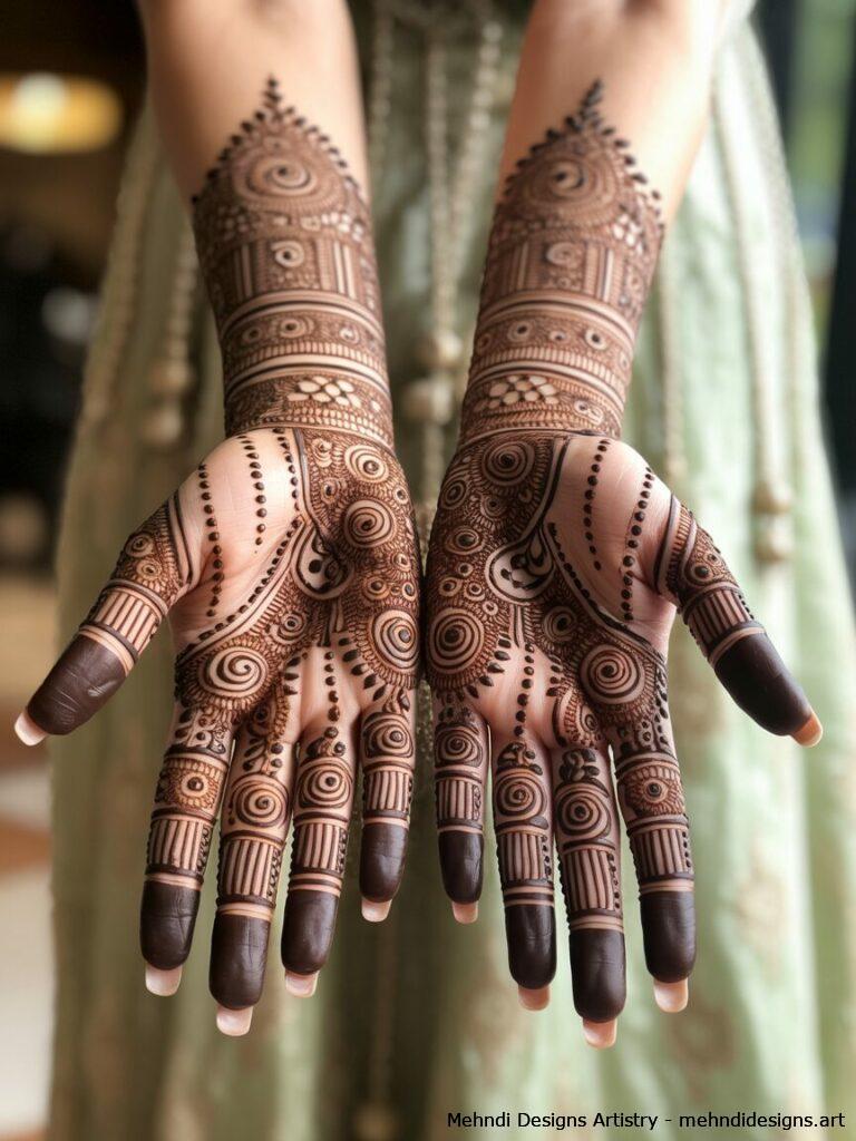 Filled fingertips and bold borders 1