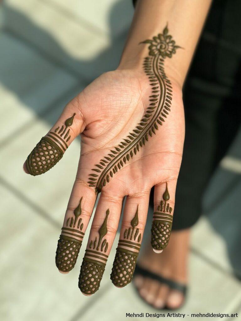 Finger Tip Emphasis Design 2