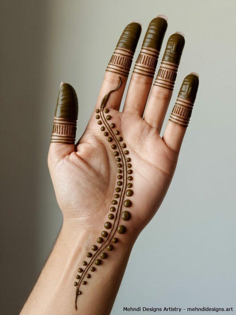 Finger Tip Emphasis Design 4