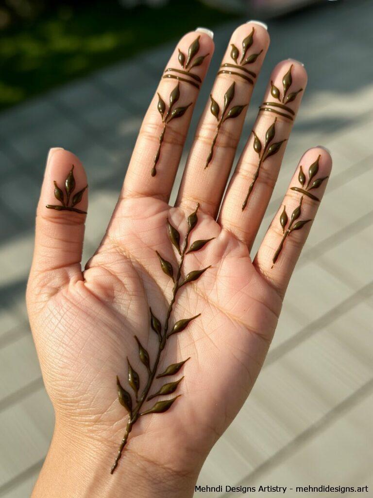 Finger end accents 2