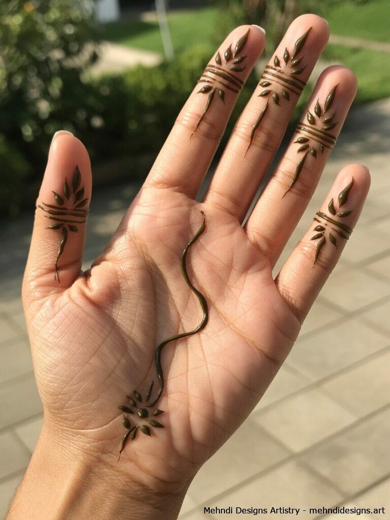 Finger end accents 3
