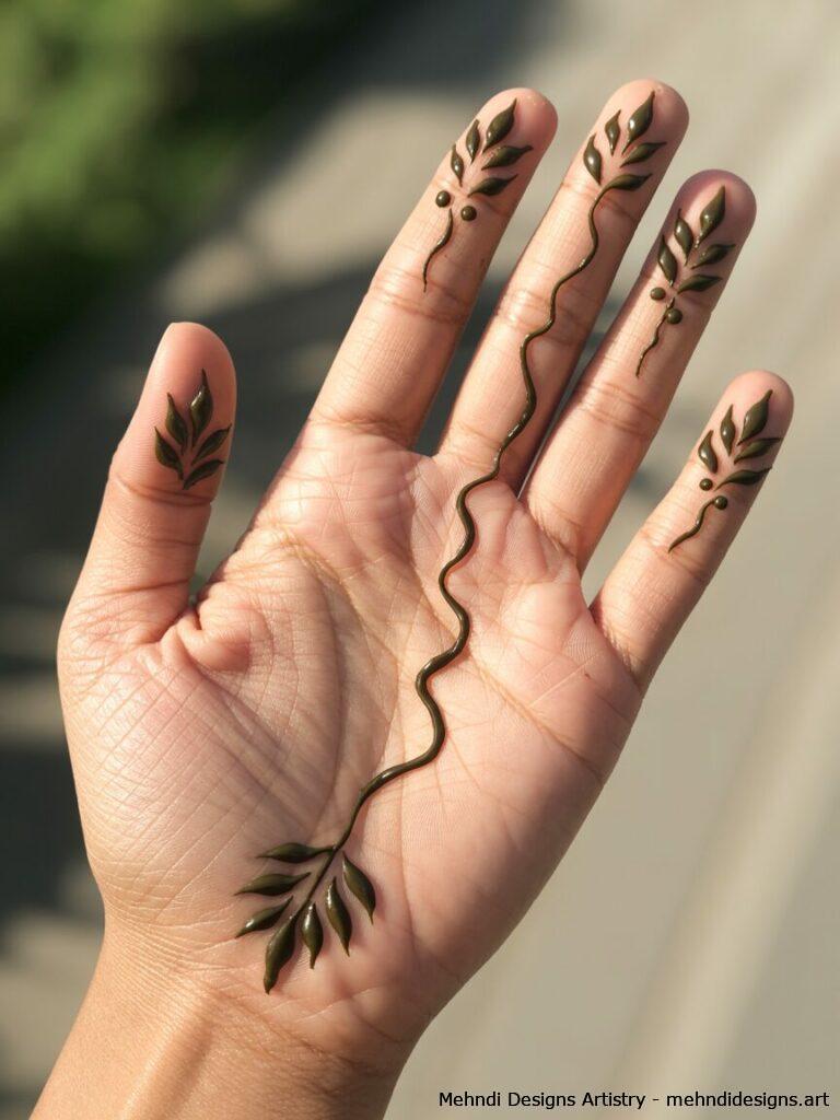 Finger end accents 4