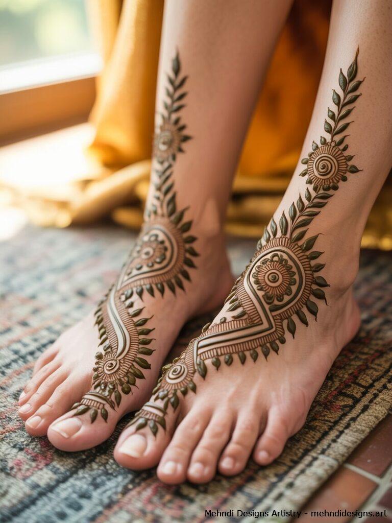 Foot mehndi inspirations 2